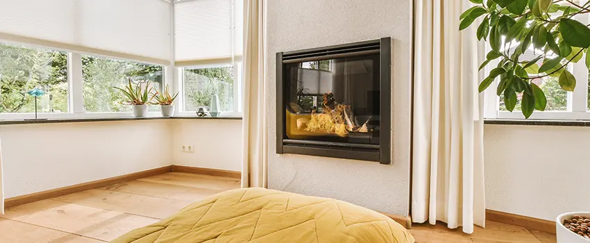 Residential Fireplace Ceramic Glass Installation in Arlington, TX