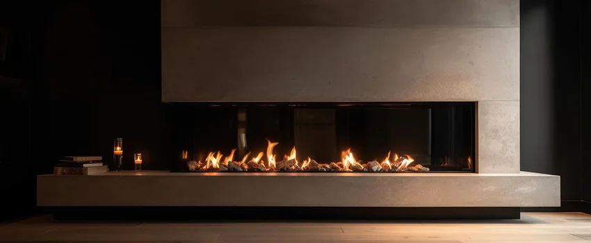 Gas Fireplace Ember Bed Design Services in Arlington, Texas