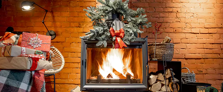 Travis Industries Linear Gas Fireplace Installation in Arlington, Texas