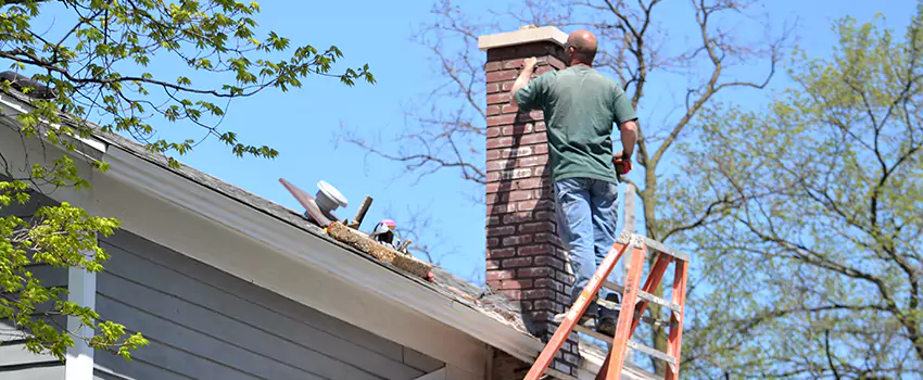 Vinyl and PVC Chimney Flashing Installation in Arlington, TX
