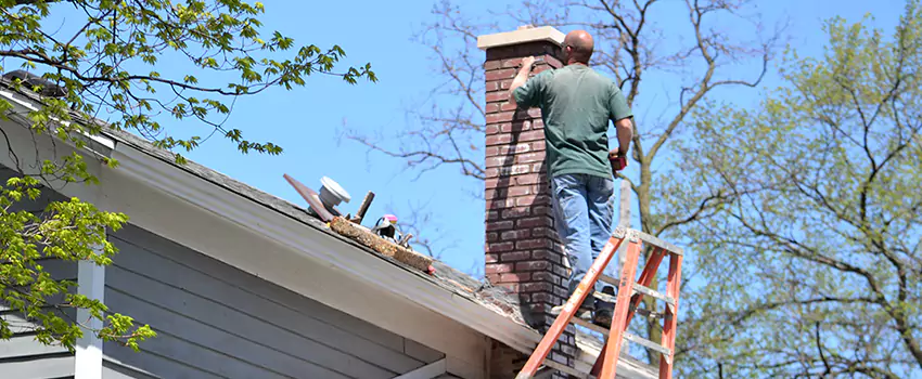 himney Crown Repair in Arlington, Texas