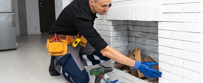 Fireplace Damaged Damper Frame Repair Services in Arlington, Texas