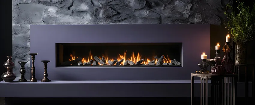 Ember Bed for Ventless Gas Fireplace in Arlington, TX