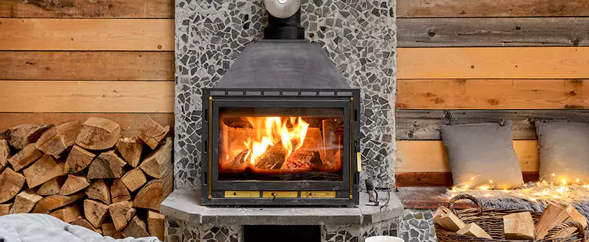 Outdoor Morso Fireplace Broken Screen Replacement in Arlington, TX